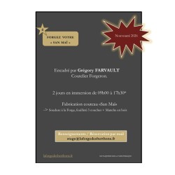 Stage de Forge Niveau 4 "San Maï"